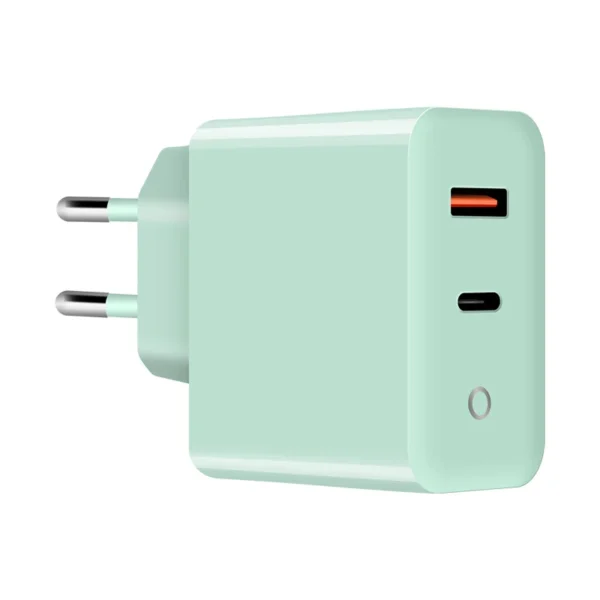 Chargeur PD38CA GaN 38 W compatible avec Surface Pro, MacBook, iPad et autres appareils USB-C, offrant une charge rapide avec un design compact